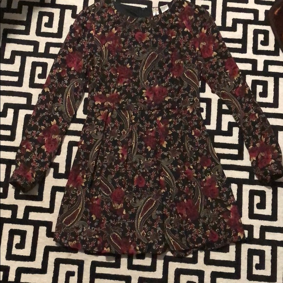 Rose Printed Dress - Picture 3 of 5